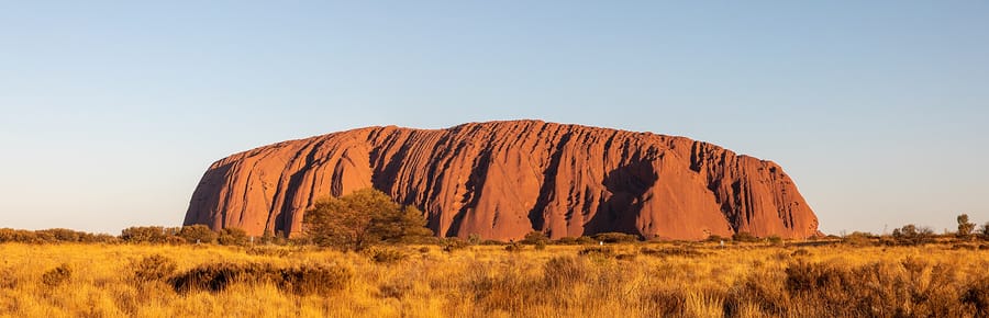 Uluru at sunset